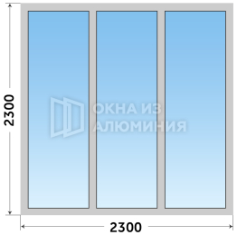 Остекление заводское AL-795